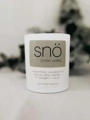 Snö | Snow Walks - Soy Wax Candle